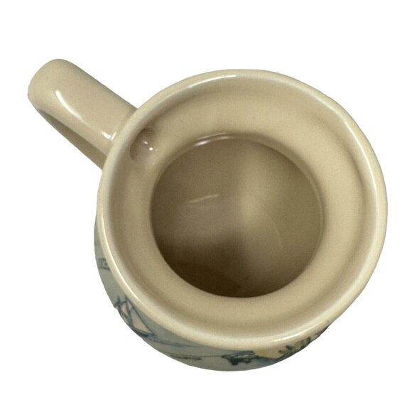 No Spill Travel Coffee Mug Passport to Adventure Map Atlas Vintage Applause - Picture 5 of 11